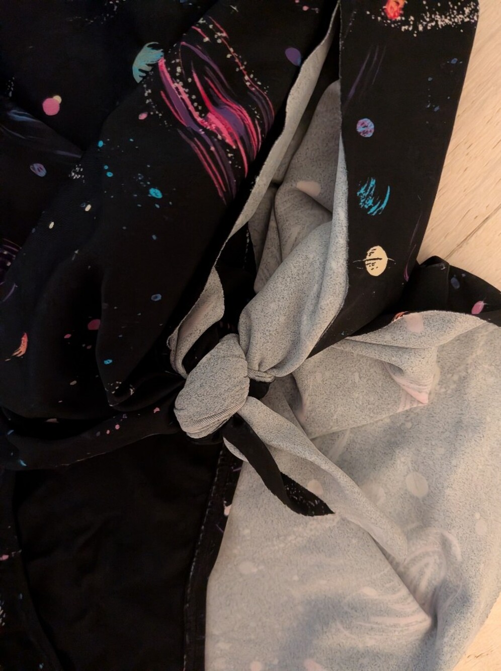 torrid One-Piece Swimdress with Pink & White Speckle Print - Picture 5 of 6